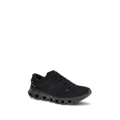 ON Black Fabric Athletic Sneakers