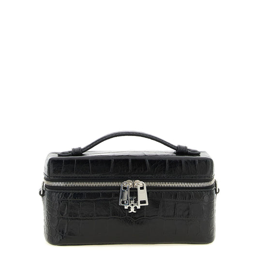 Tory Burch Black Lamb Leather Crossbody Bag