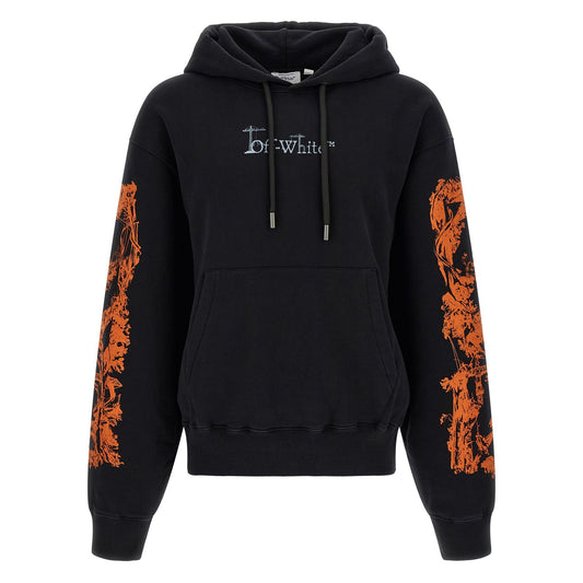 Off-White Black Cotton Sweatshirt