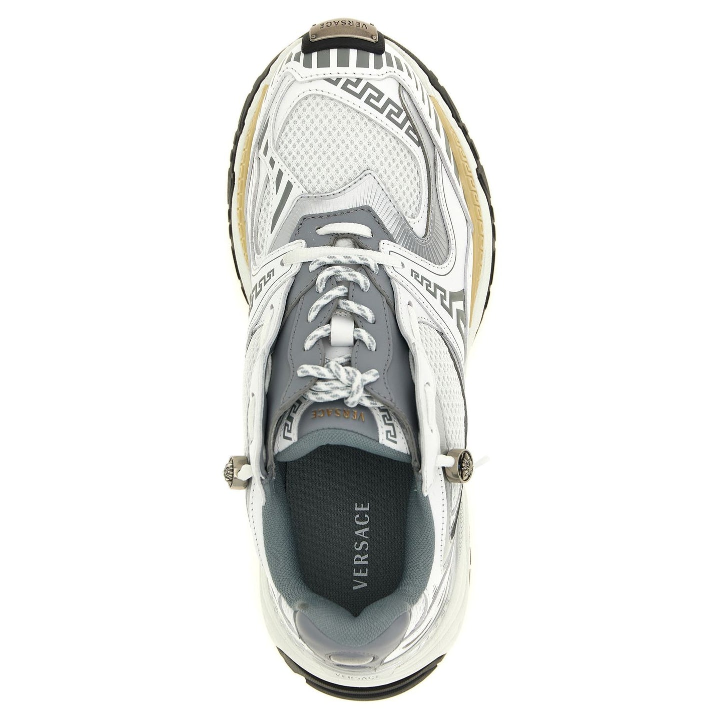 Versace Multicolor Calfskin Chunky Sneakers