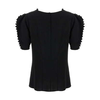 Prada Black Viscose Tank Tops