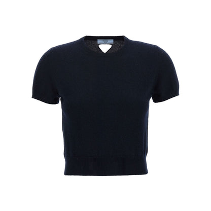 Prada Blue Cashmere Cardigan
