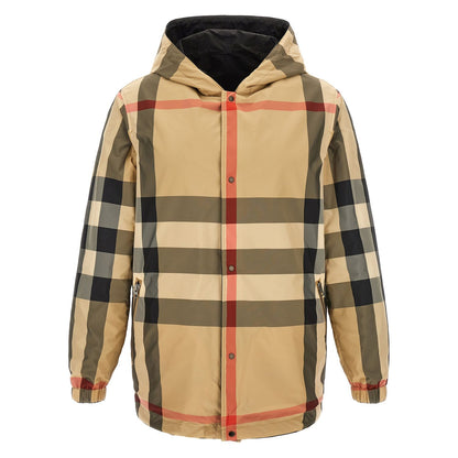 Burberry Black Polyester Coat