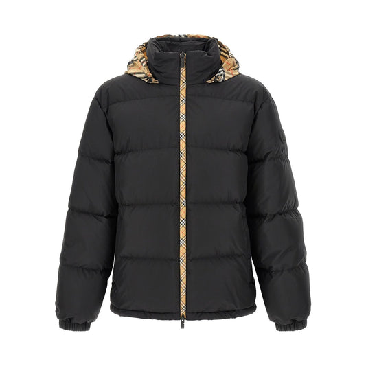 Burberry Black Polyester Parka