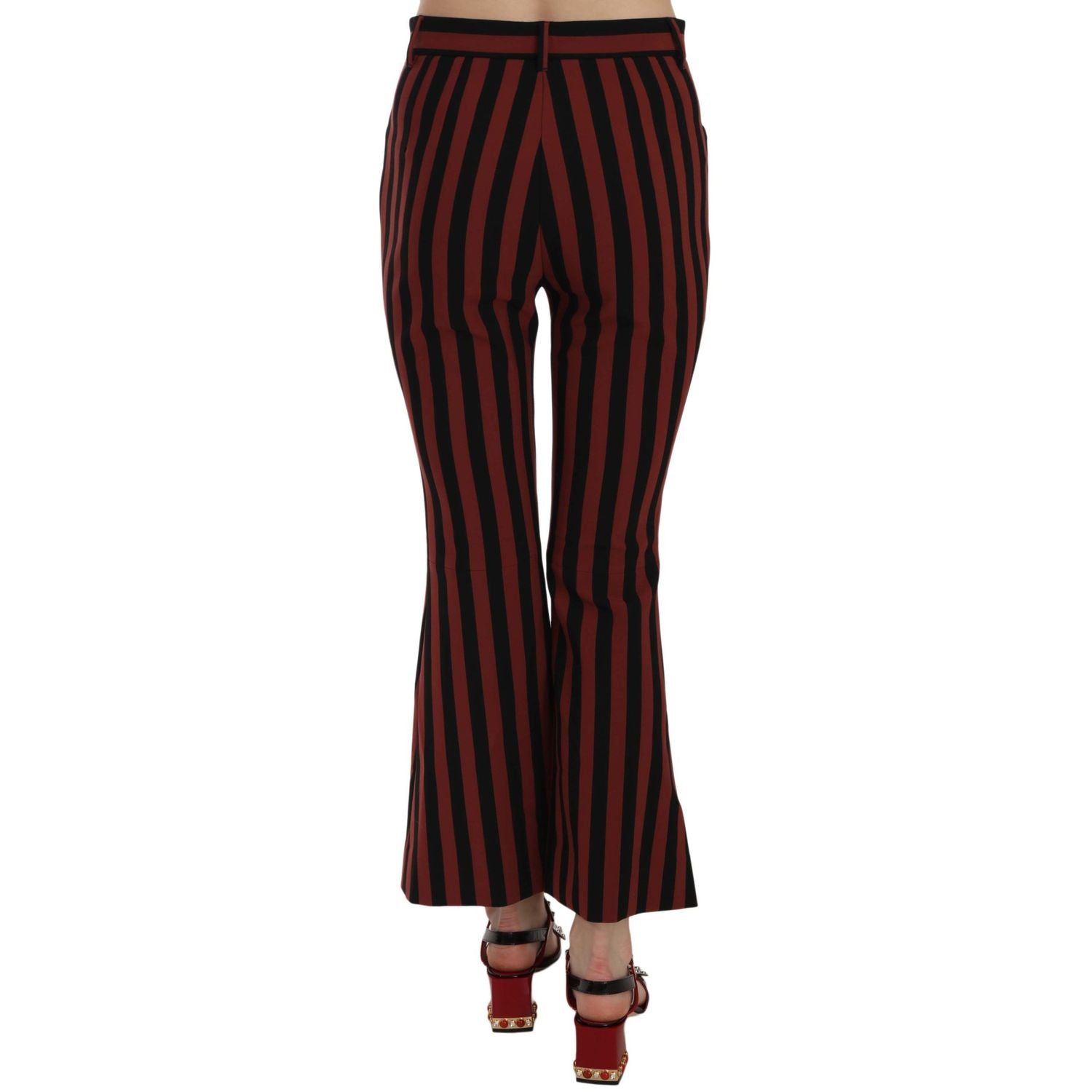 Dolce & Gabbana Elegant Cropped Flared Trousers