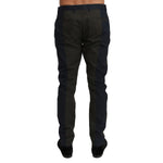 Dolce & Gabbana Elegant Slim Fit Striped Casual Pants