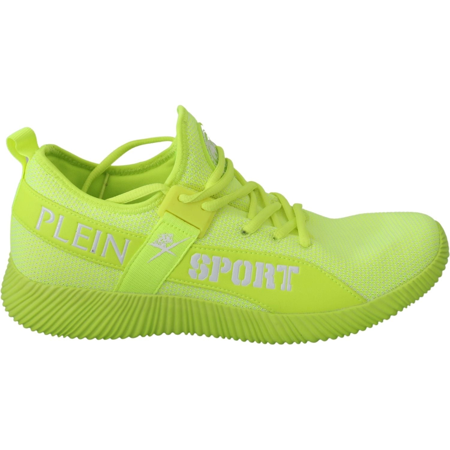 Philipp Plein Green CARTER Logo Hi-Top Sneakers Shoes