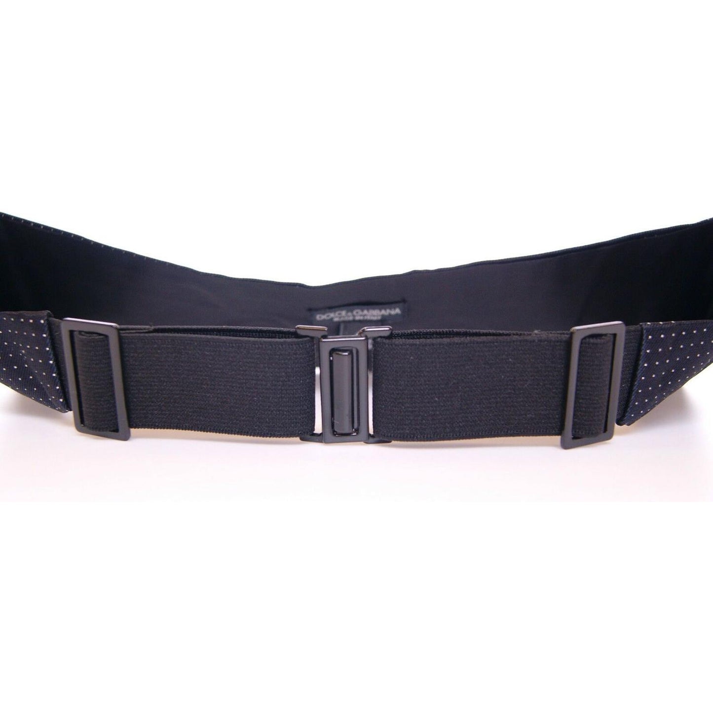 Dolce & Gabbana Blue Waist Smoking Tuxedo Cummerbund Belt