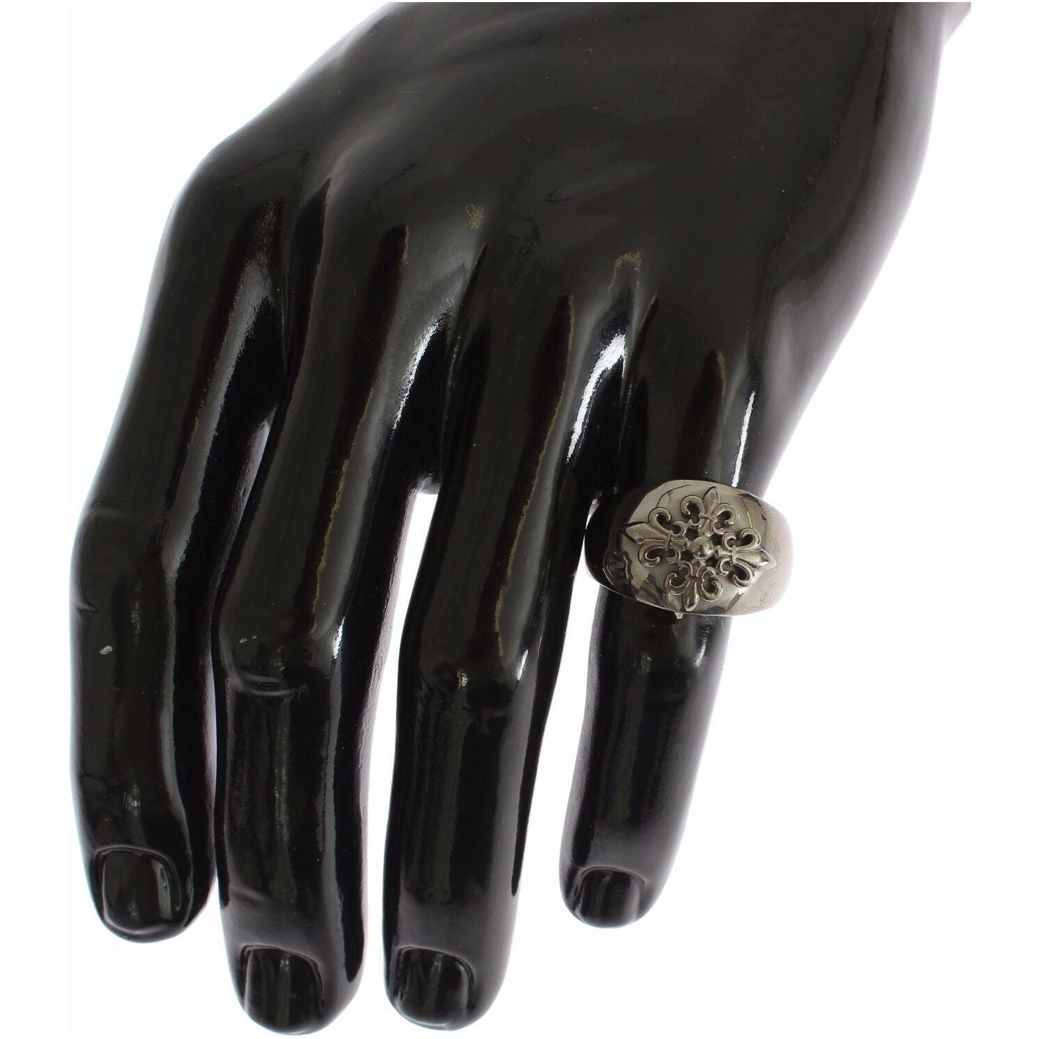 Nialaya Silver 925 Sterling Authentic  Crest Ring