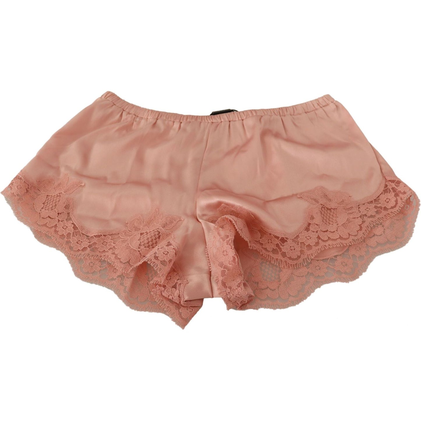 Dolce & Gabbana Pink Floral Lace Lingerie Underwear