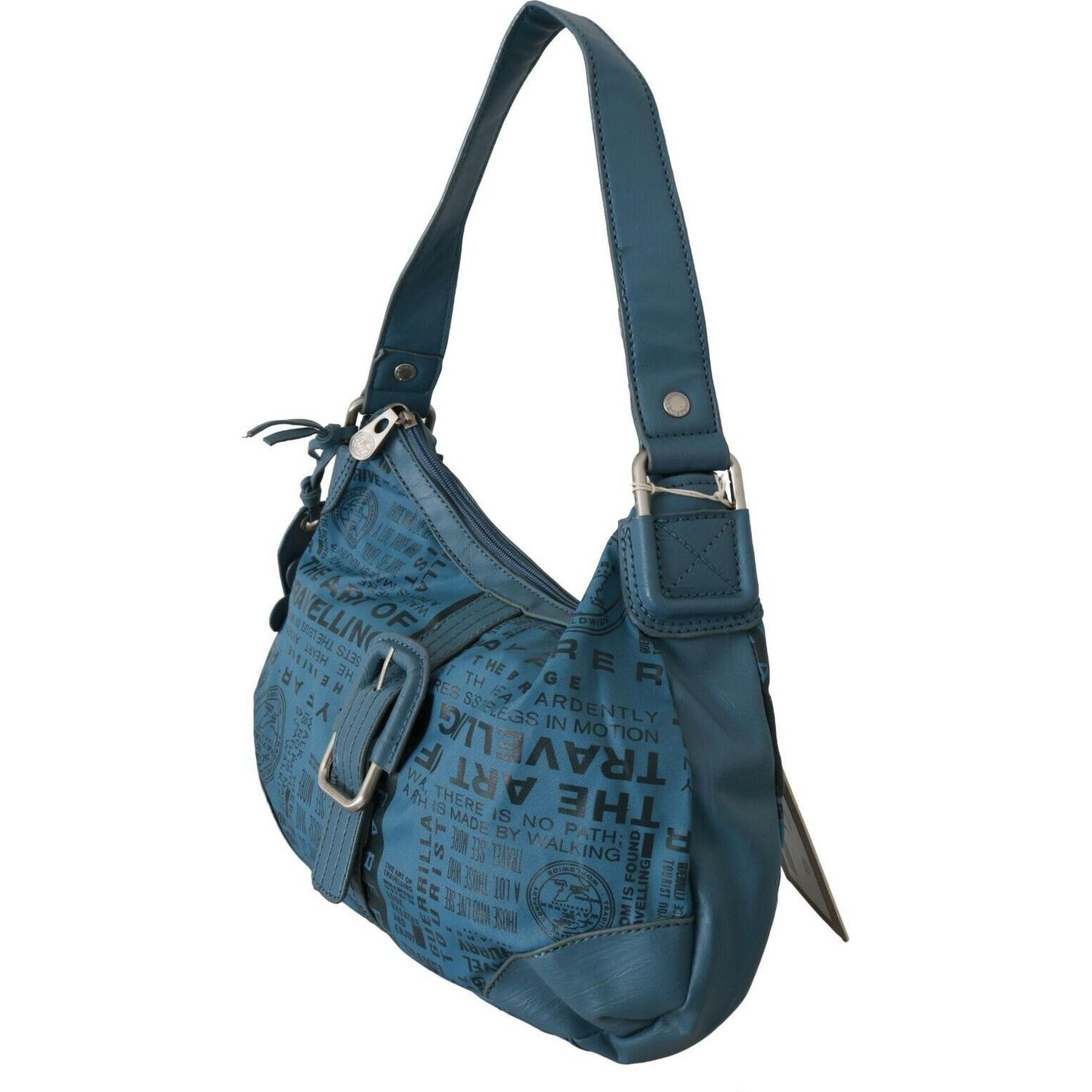 WAYFARER Shoulder Handbag Printed Purse Women Blue WOMAN SHOULDER BAGS