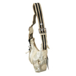 WAYFARER White Shoulder Crossbody Sling Fabric Purse