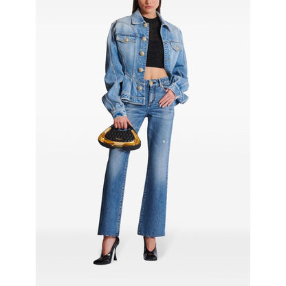 Balmain PB Labyrinth knit top