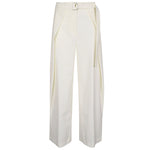 Erika Cavallini Semi-Couture Trousers White