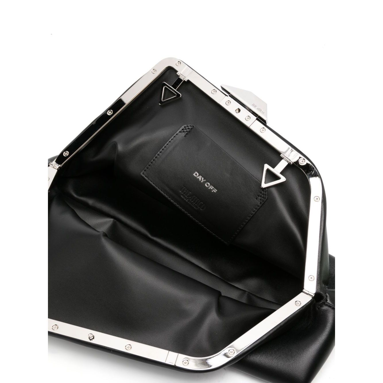 Front view with bag zipped and handles upright.