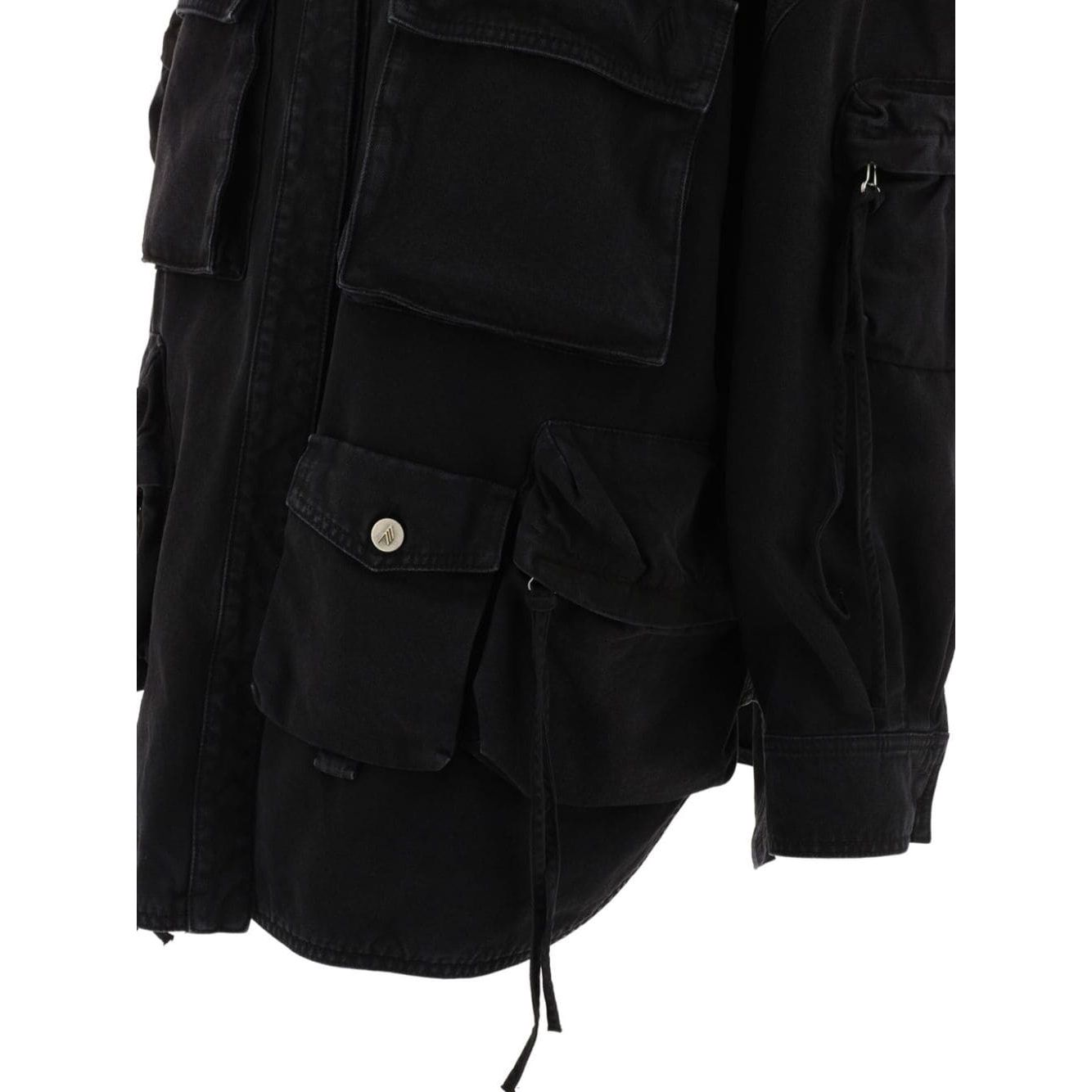 The Attico Coats Black