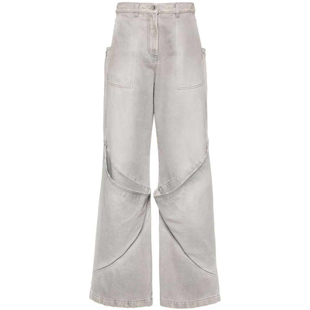 The Attico Jeans Grey Jeans