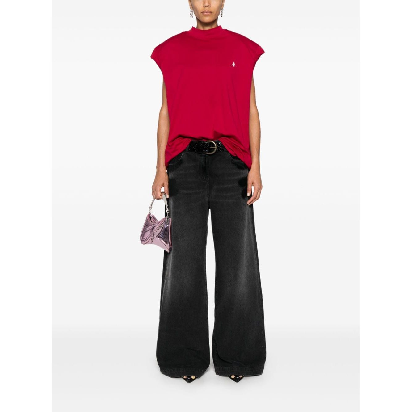 The Attico Jeans Black