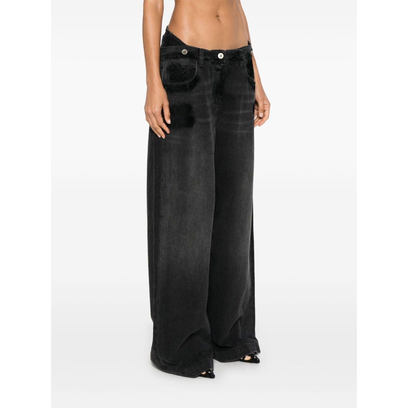 The Attico Jeans Black