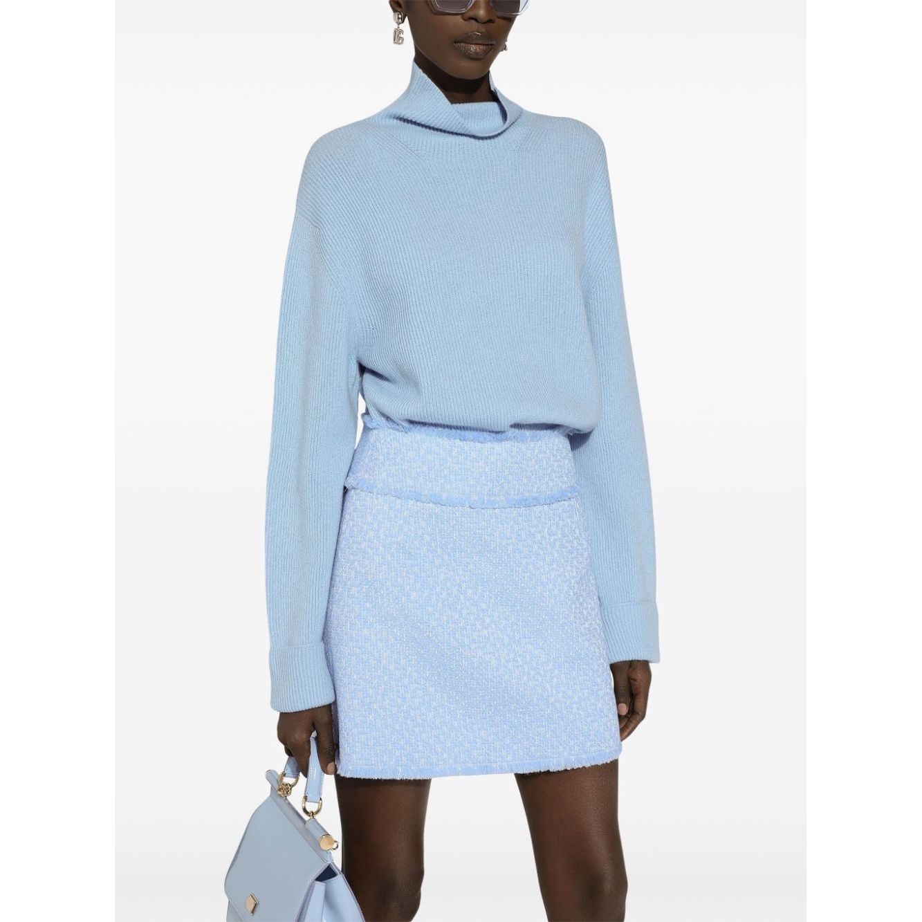 Dolce & Gabbana tweed mini skirt Skirts