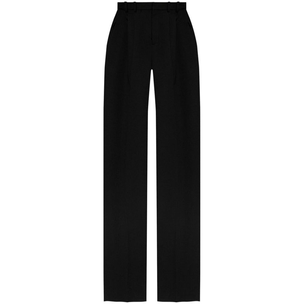 Saint Laurent grain de poudre wool trousers