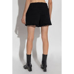 Versace Heritage tweed mini shorts
