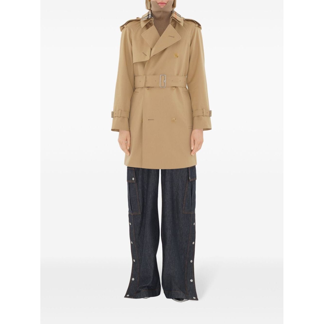 Burberry Trench coat with Vintage Check motif