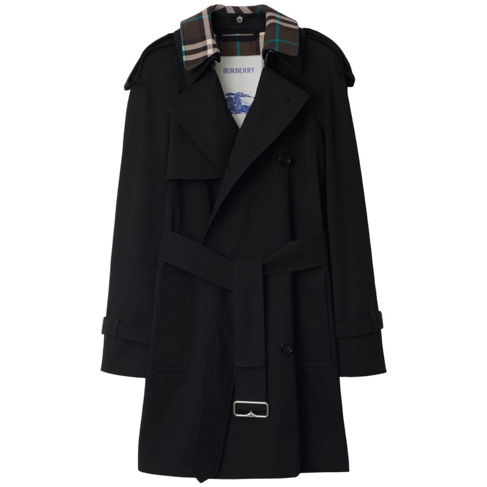 Burberry detachable-collar trench coat