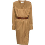 Saint Laurent belted dress