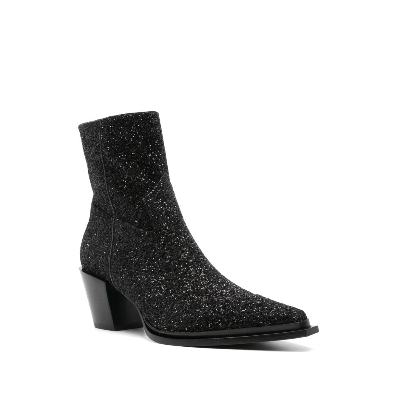 Jimmy Choo Cece Ab Glitter Ankle Boots 60mm