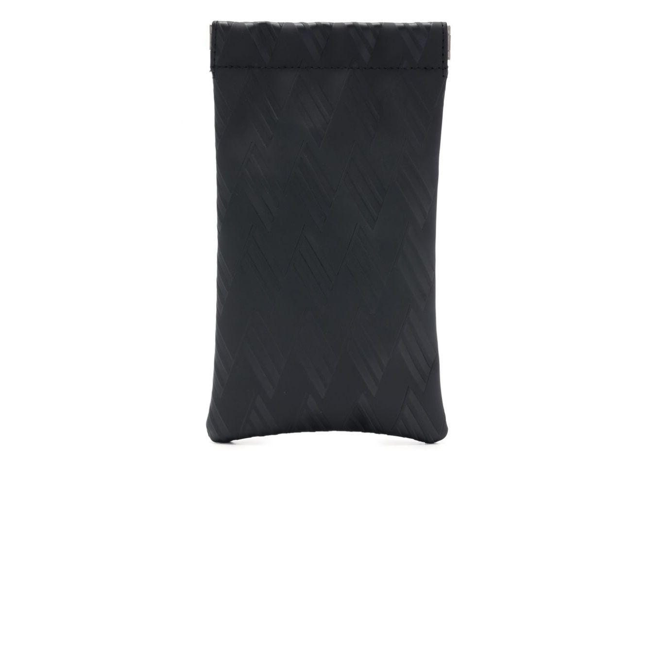Front view with bag zipped and handles upright.