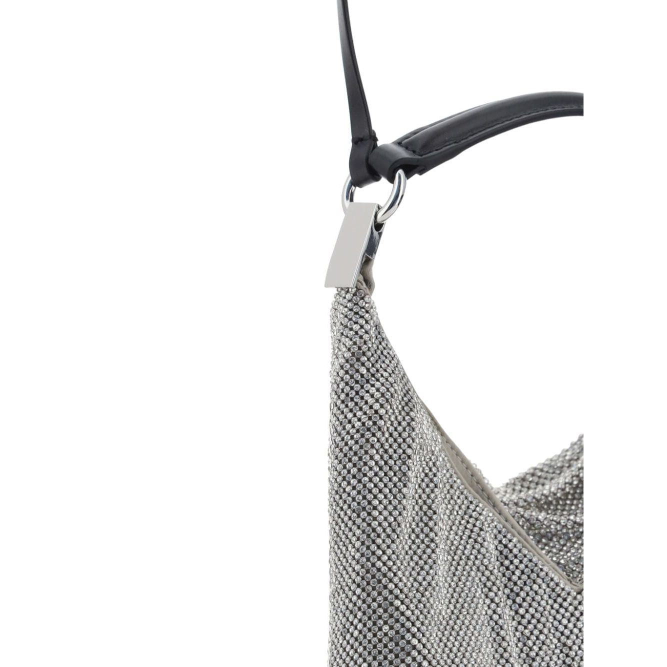 Front view with bag zipped and handles upright.