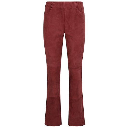 Via Masini 80 leather pants