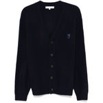 Maison Kitsuné MAISON KITSUNE' Sweaters Blue Topwear