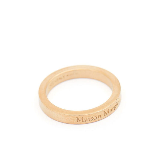 Maison Margiela logo-engraved band ring