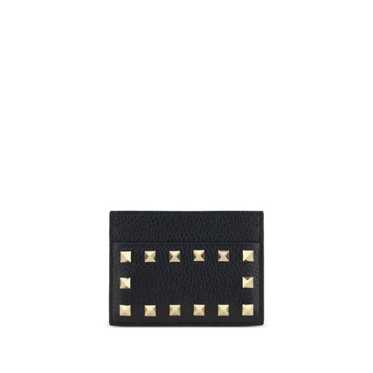 Valentino Garavani Rockstud leather card case Wallets
