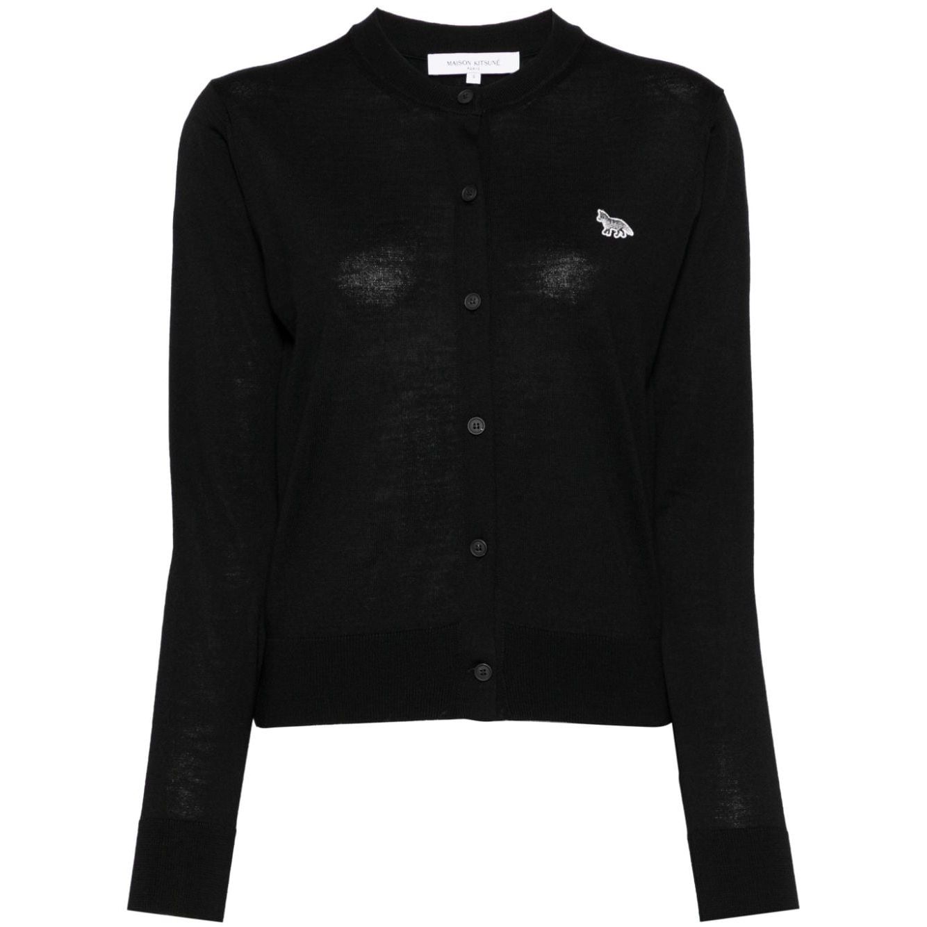 Maison Kitsuné Maison Kitsune mid-length knitted cardigan Topwear