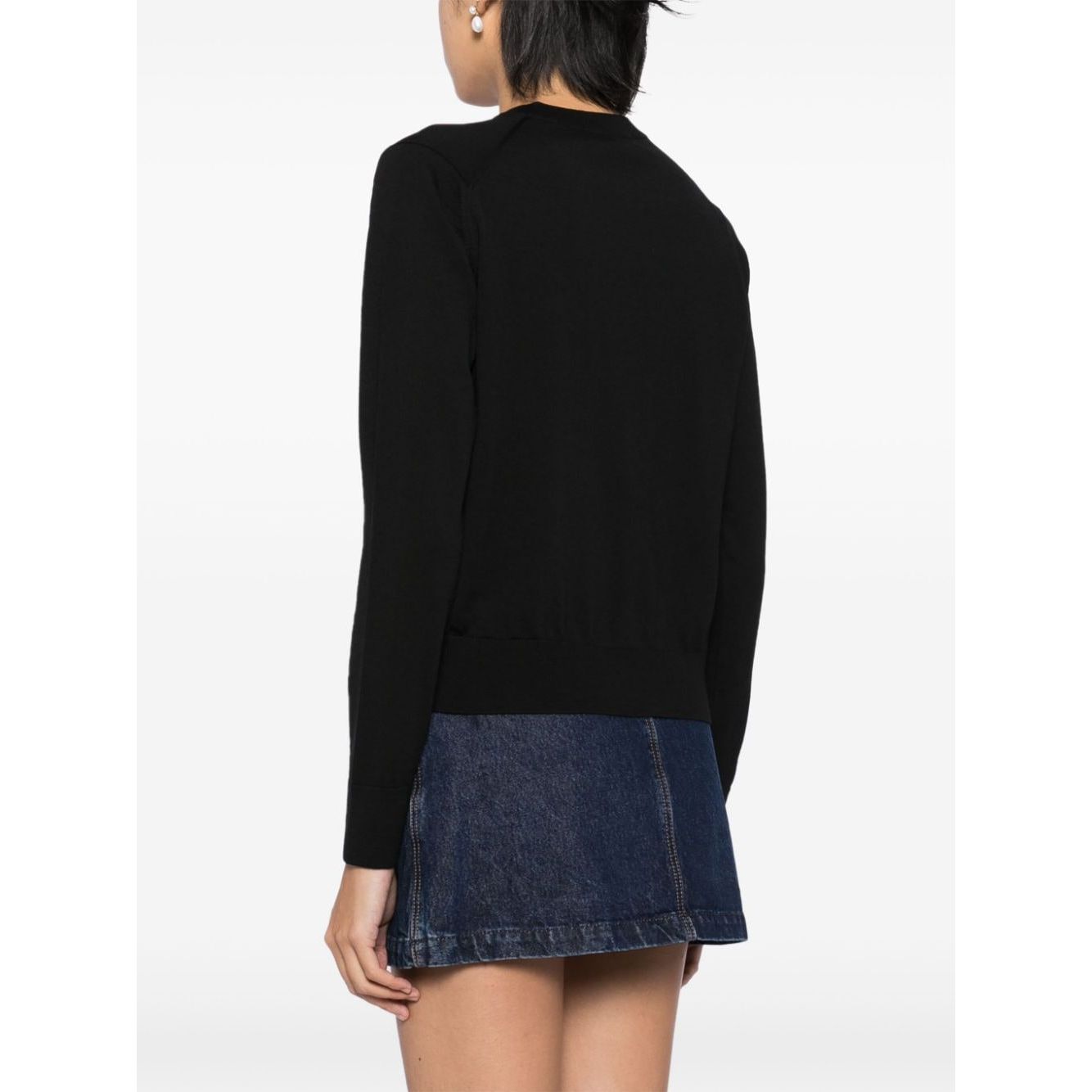 Maison Kitsuné Maison Kitsune mid-length knitted cardigan Topwear