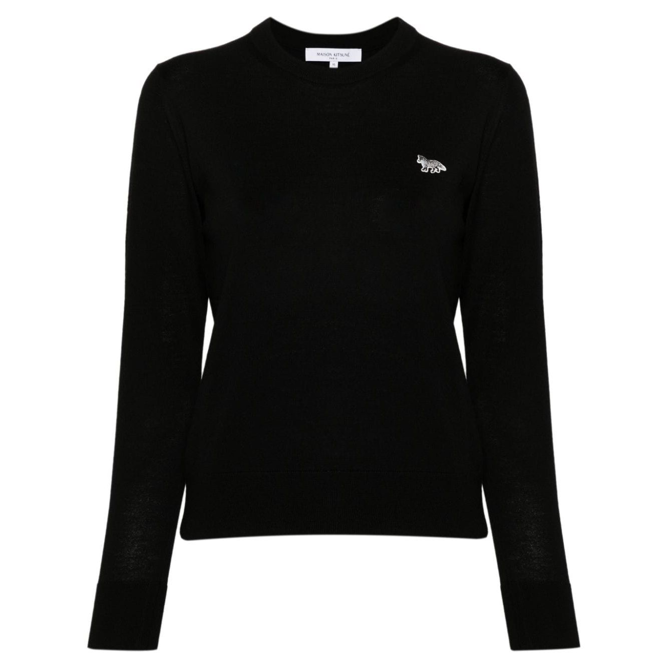 Maison Kitsuné Maison Kitsune Baby Fox-patch sweater