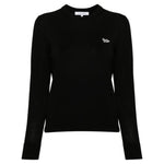 Maison Kitsuné Maison Kitsune Baby Fox-patch sweater