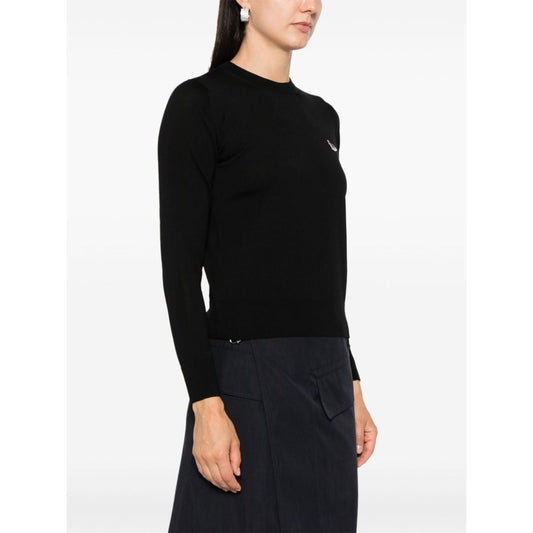 Maison Kitsuné Maison Kitsune Baby Fox-patch sweater