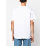 Back view of PS By Paul Smith T-shirts and Polos White on male model wearing jeans.
