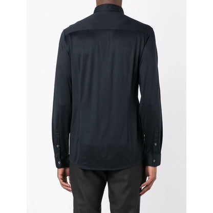 Emporio Armani long-sleeve poplin shirt