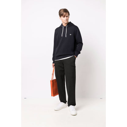 Emporio Armani long-sleeved Logo Patch Hoodie