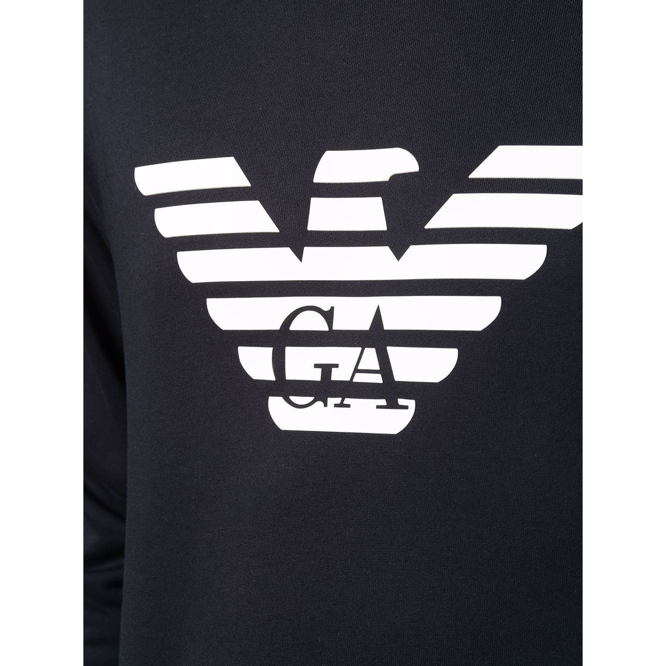 Emporio Armani Modal blend sweatshirt with logo print