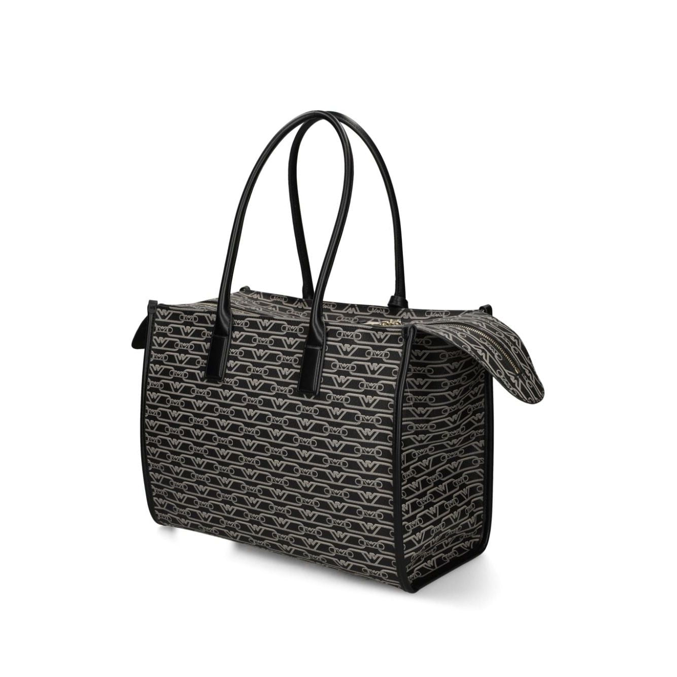 Emporio Armani Jacquard-logo-motif Tote Bag
