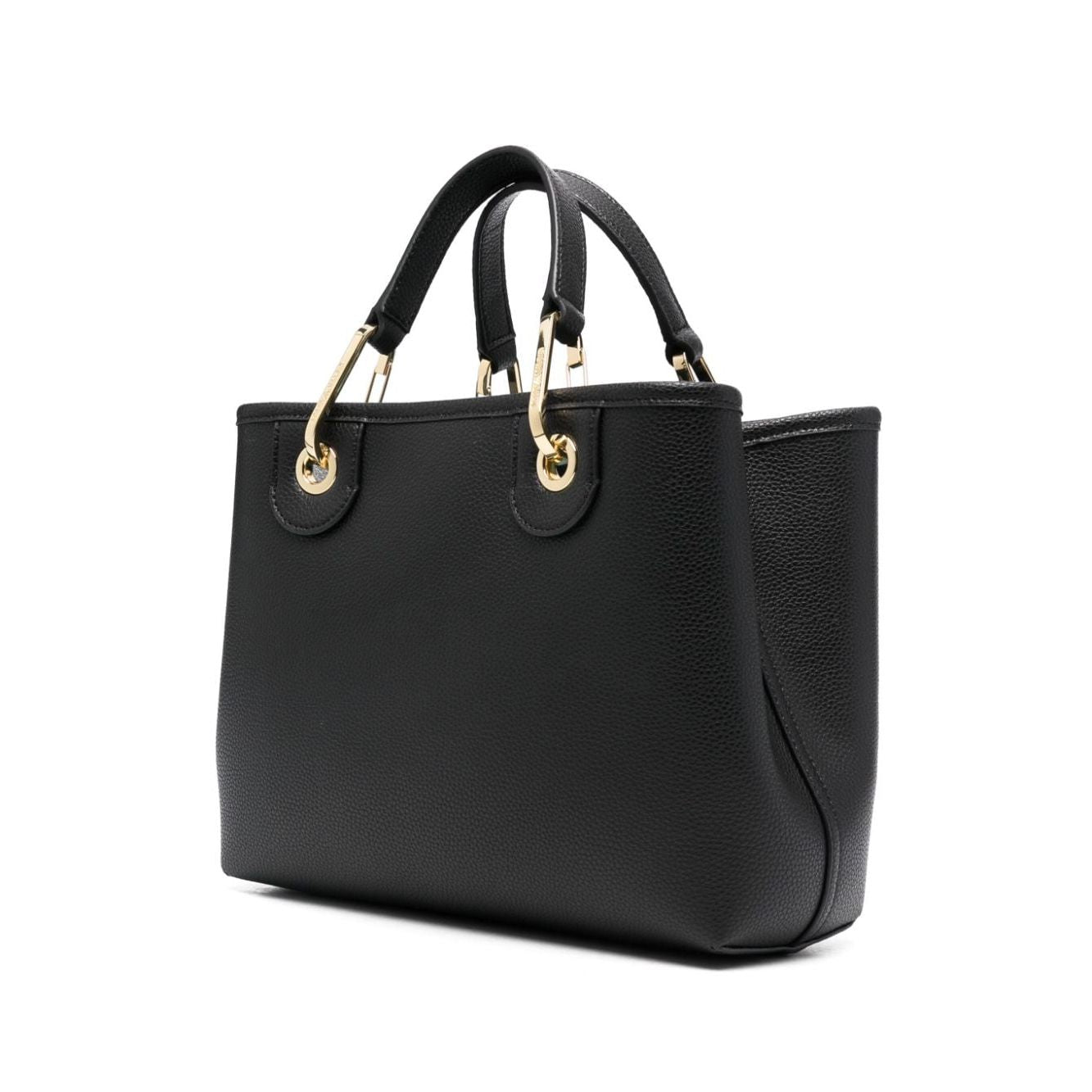 Emporio Armani embossed logo handbag