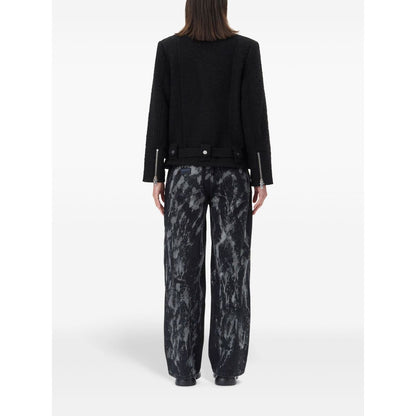 Ganni Textured Boucle Wool Jacket