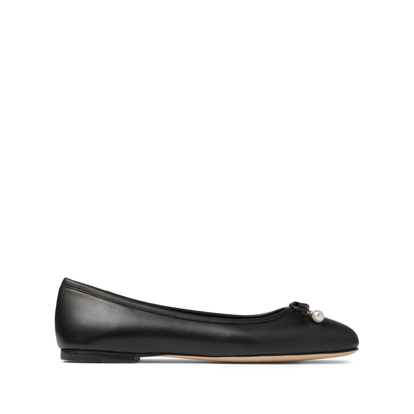 Jimmy Choo Elme Flat with Pearl embellishment