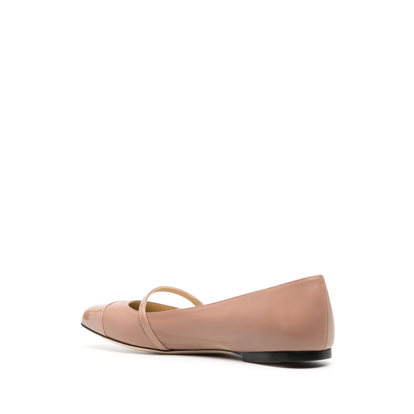 Jimmy Choo Elisa leather ballerina shoes
